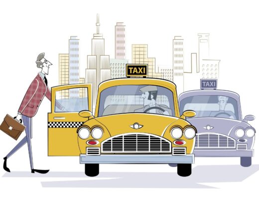 taxi-u-beogradu-ilustraxija